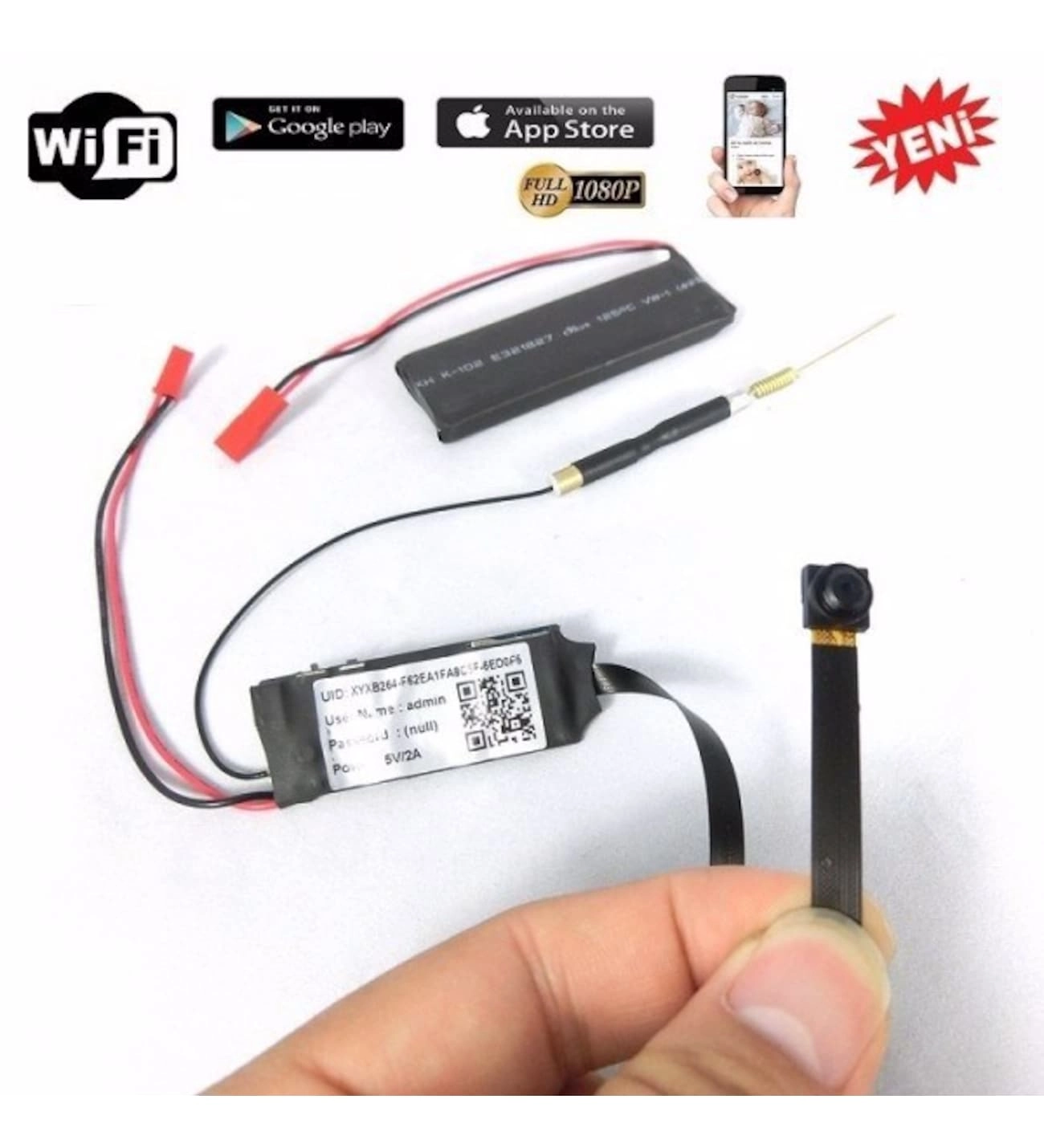 Full Hf Wifi Kamera Modülü 4K