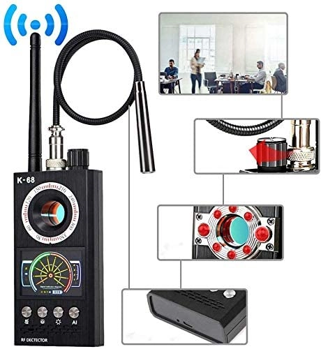 K-68 RF Multi Dedektör Kamera ve Ses Cihazı Bulucu