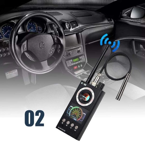 K-68 RF Multi Dedektör Kamera ve Ses Cihazı Bulucu