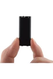 Ultra Slim Mini Ses Kayıt Cihazı MP3 Özellik Kulaklıklı