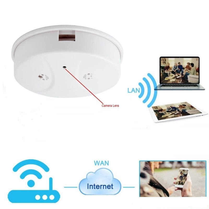 Full Hd Wifi Duman Detektörü Kamera