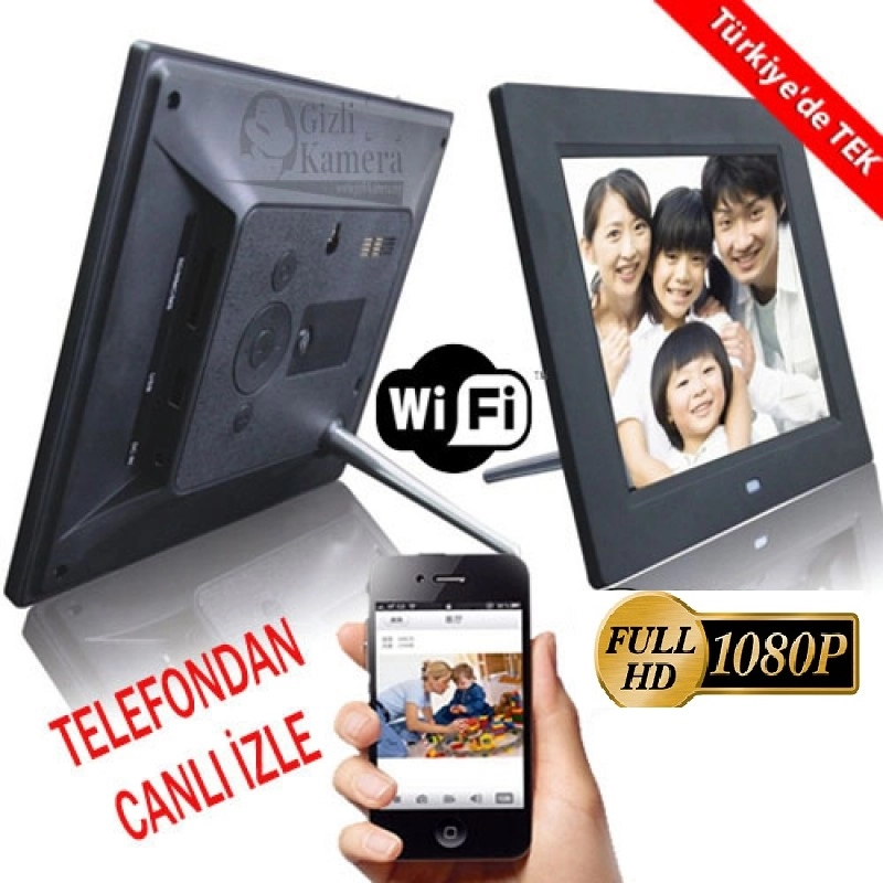 Wifi Dijital Resim Çerçevesi Kamera